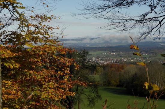 St. Georgen im November von neuem Sichtpunkt