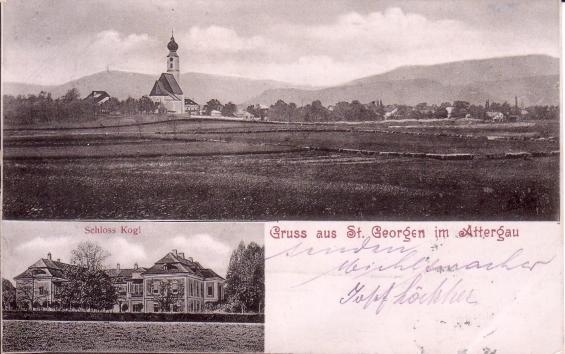 St.Georgen und Schloss Kogl