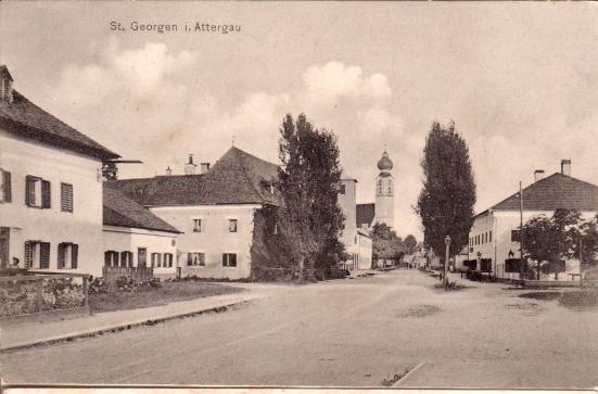 Bahnhofskreuzung um 1917