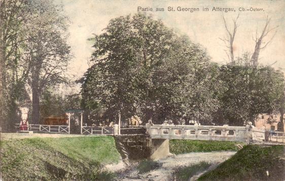 Kottulinsky-Brücke, um 1900 