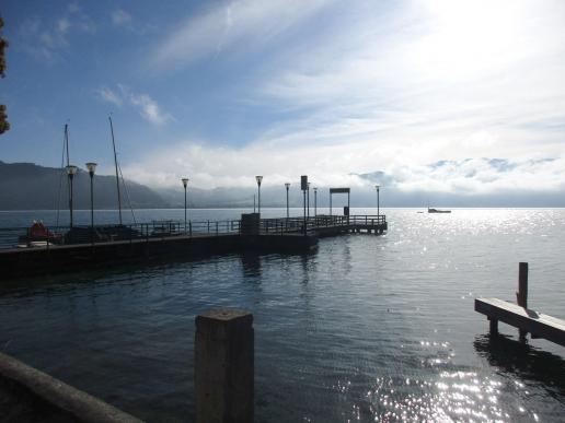 Attersee, Landungssteeg, Herbst