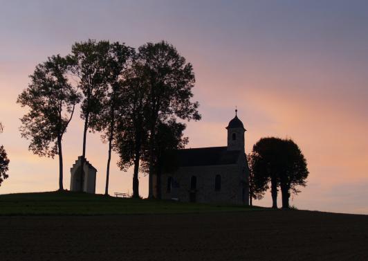 Kalvarienberg Abendstimmung