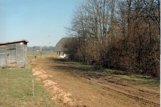 Das erste Haus am Weinberg, Tierarzt Prodinger, davor waren da nur Wiesen!