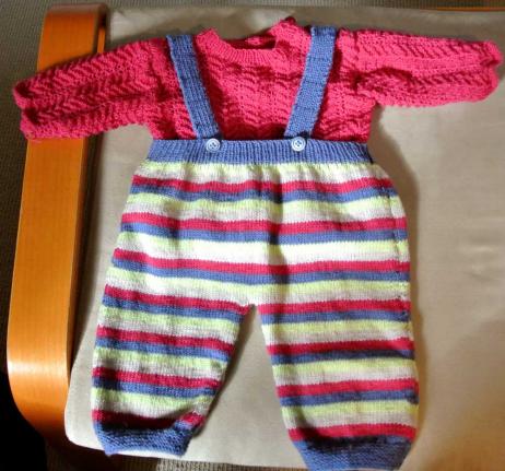 Baby Kombi, Hose und Pullover