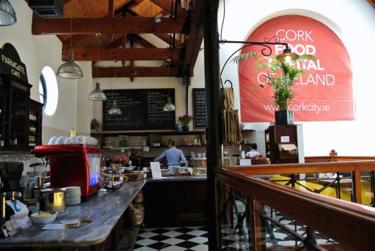English Market, Restaurant oben im ersten Stock