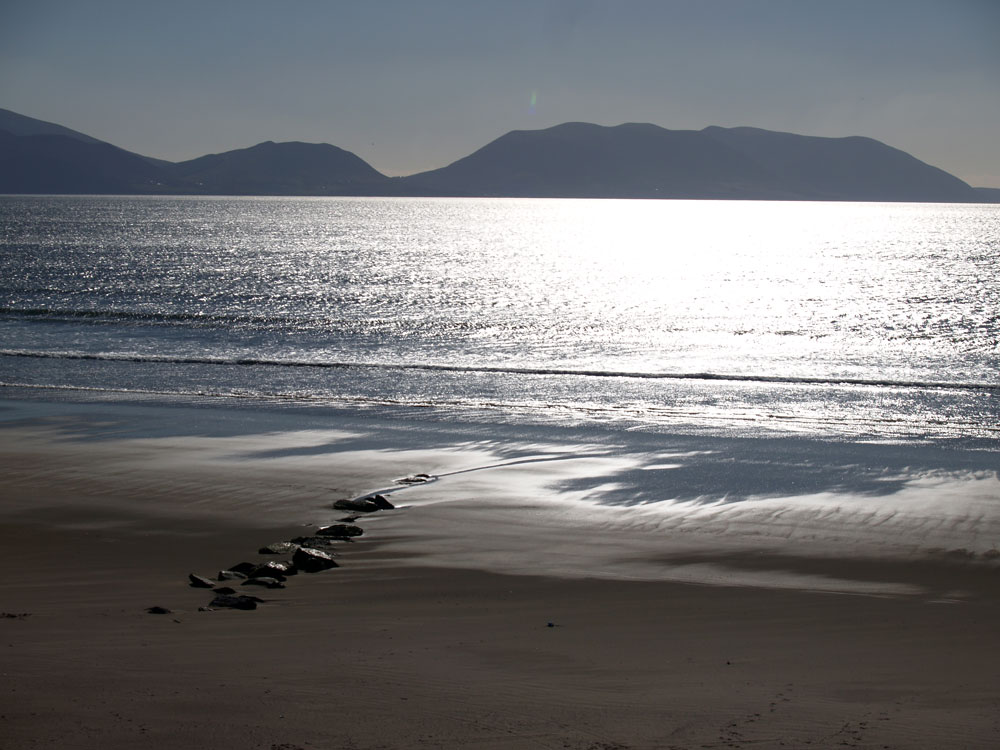 nachmittags am Strand von Inch