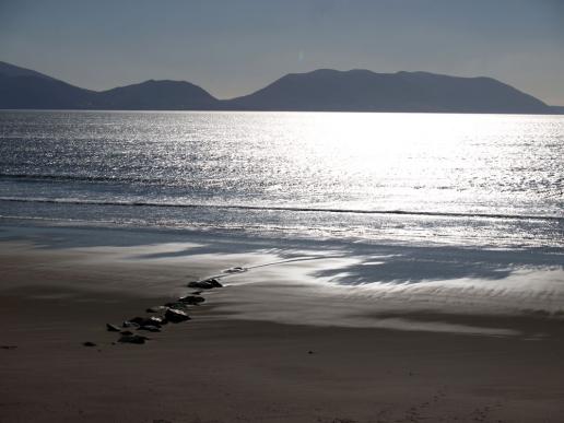 nachmittags am Strand von Inch