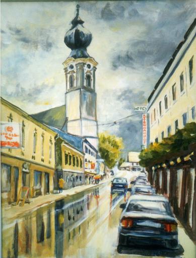 St.Georgen in Acryl, 