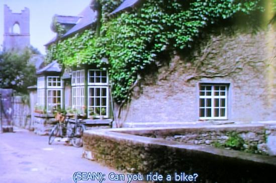 Filmszene vom Haus (aus the Quiet man)