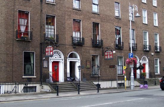 Auch die Dublin doors mussten erneut auf`s Bild