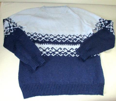 Buttinette Wolle - Pullover nach Buttinette Anleitung